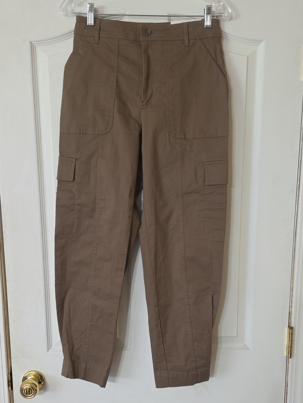 On 34th Women's Brown Cargo Pants